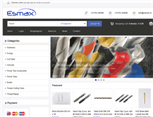 Tablet Screenshot of esmaxfasteners.com